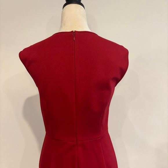 Brooks Brothers Red Fleece Sheath Dress Small Office Careerwear Business Capsule - Picture 5 of 11